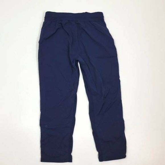 lululemon athletica Pants - Lululemon Beyond the Studio Crop Pants Navy Size 8